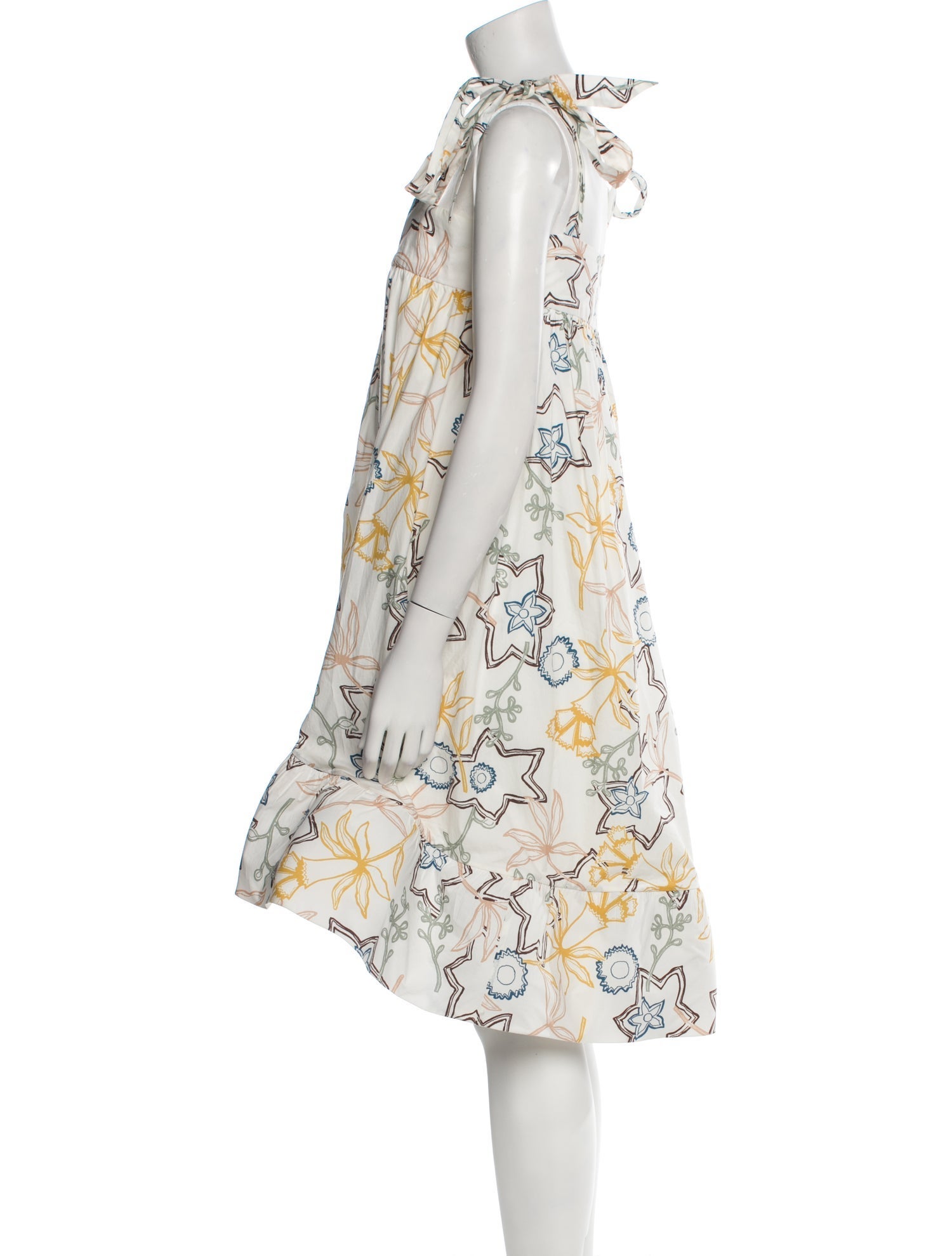 Silvia Tcherassi Printed Knee-Length Dress